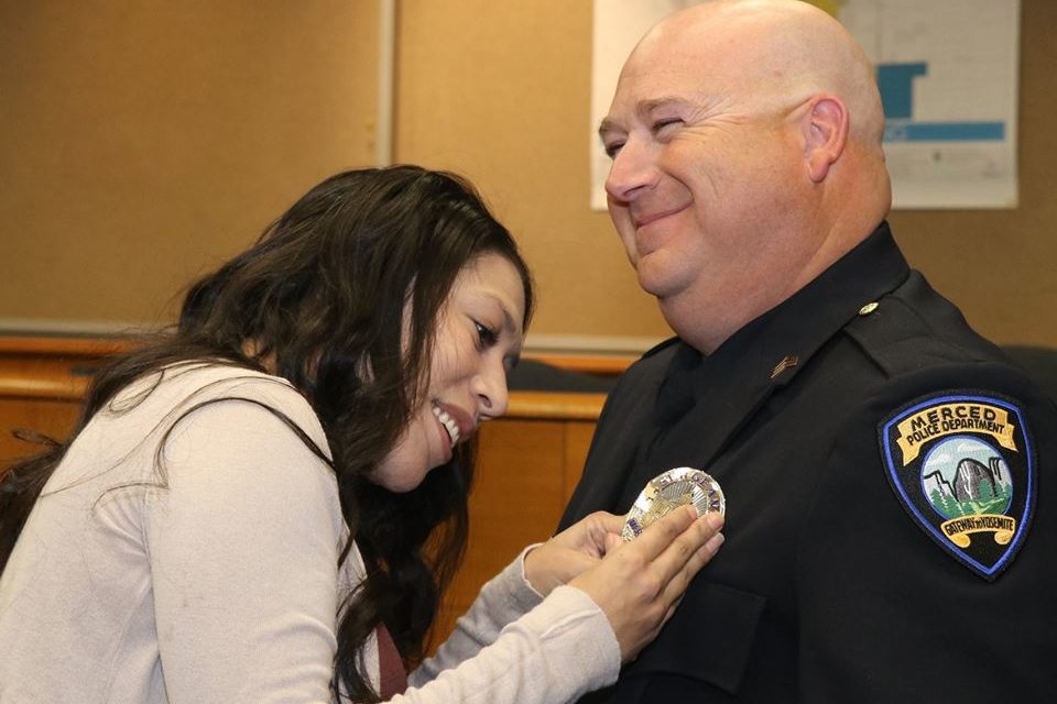 MPD promoted one officer and welcomed back another