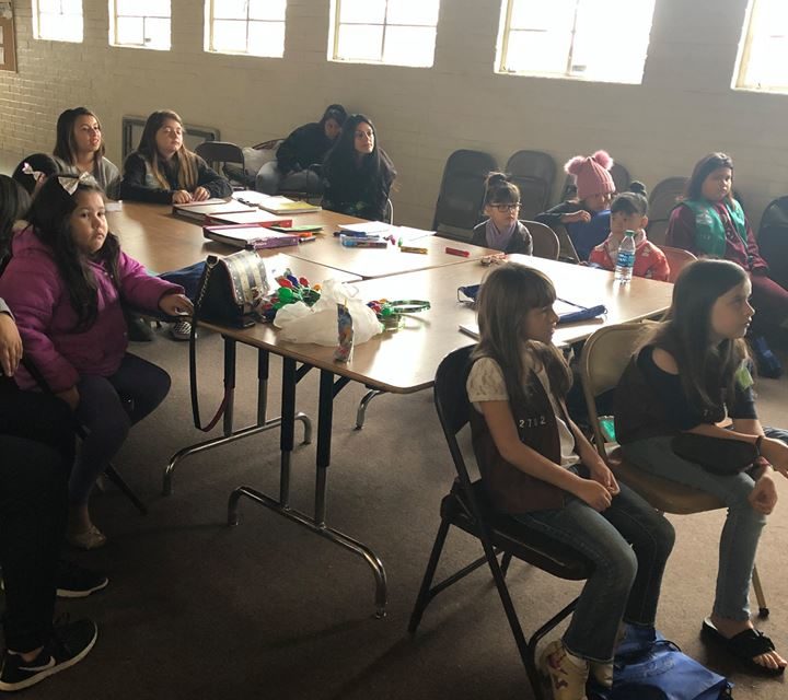 Girl Scout Troops invite Los Banos PD to their meeting