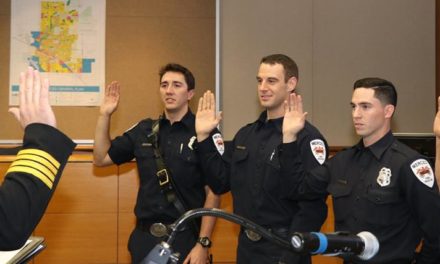 Four new firefighters join the Merced Fire Department