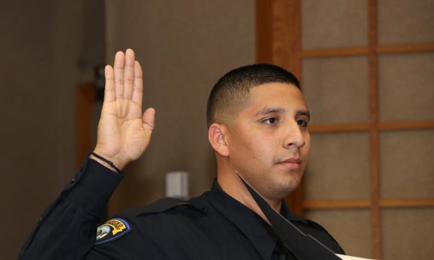 New Merced PD Officer Sworn In