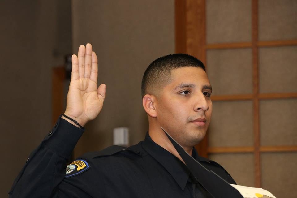 New Merced PD Officer Sworn In