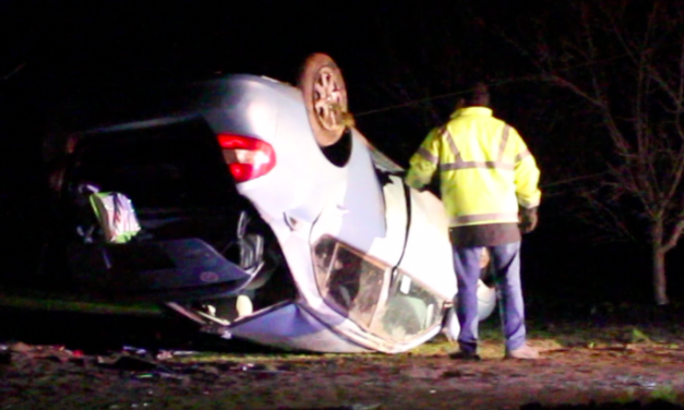 Vehicle Overturns in Merced County