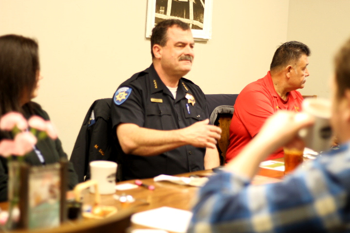 Atwater Police Chief has first “Coffee with the Chief” at local cafe