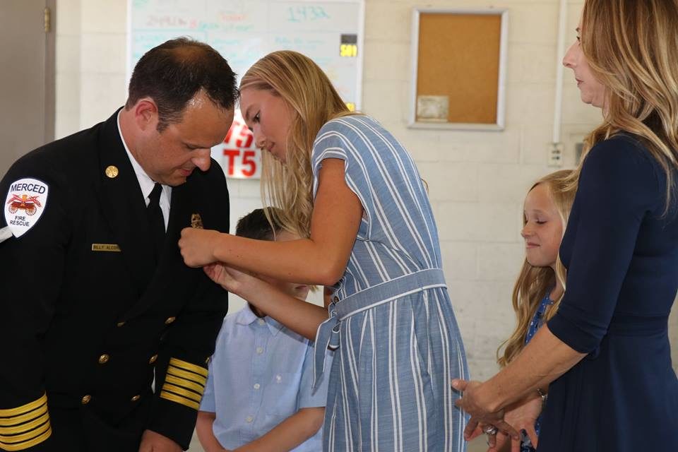 Merced Fire Chief sworn in