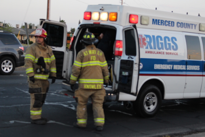 Traffic collision results in injuries in Atwater