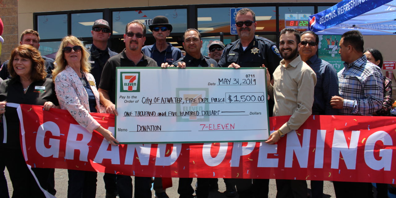 7-Eleven and 76 Gas Station celebrate official grand opening in Atwater