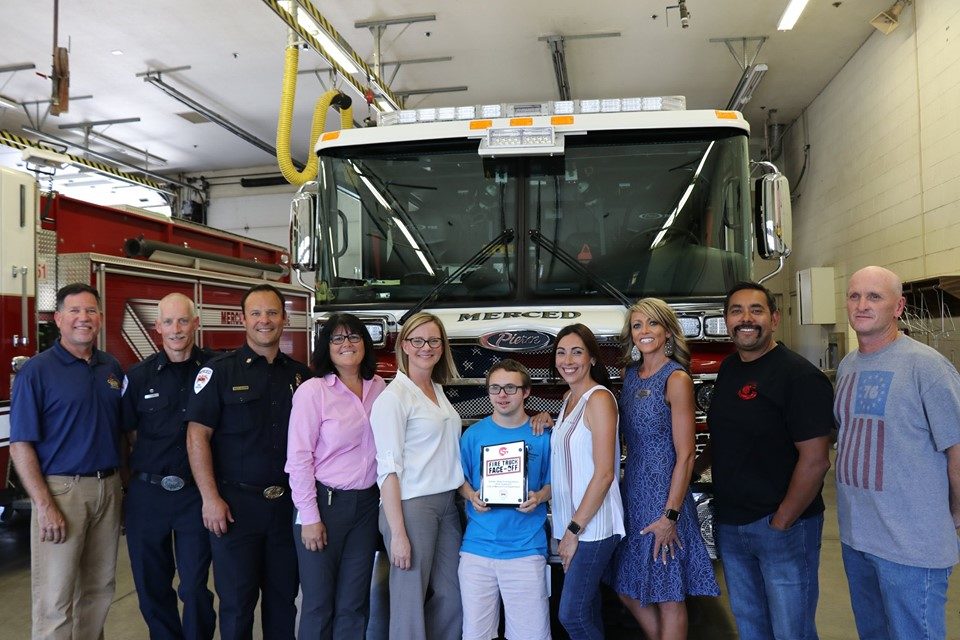 Fire Truck Face Off Results in a $1,750 Donation