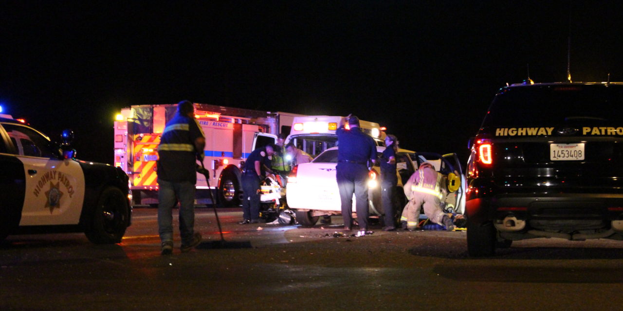 Three people injured after major traffic collision on Santa Fe