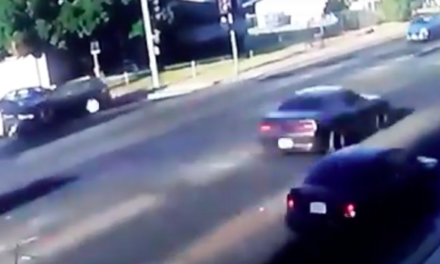 SLOW DOWN! Video shows vehicle traveling at a high rate of speed in Atwater
