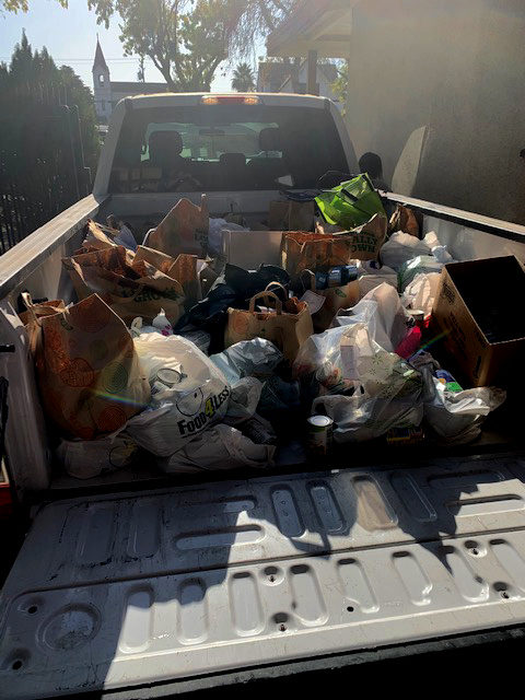 Pacheco High’s FFA donates to Los Banos PD’s annual food drive
