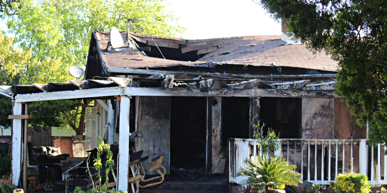 Atwater home catches fire, family displaced