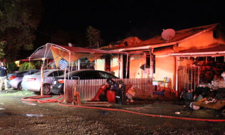 Evening fire erupts in Winton, family displaced