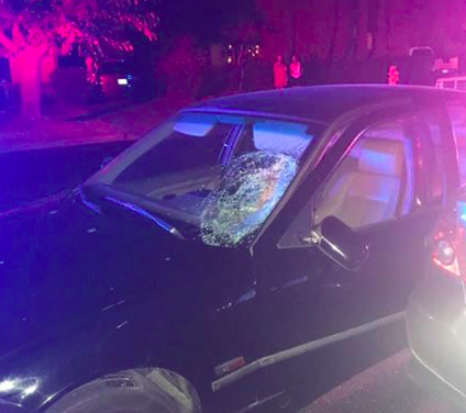 Pedestrian struck by vehicle, suspect flees in Merced