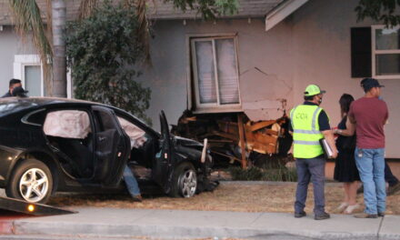 Woman crashes vehicle into Atwater home