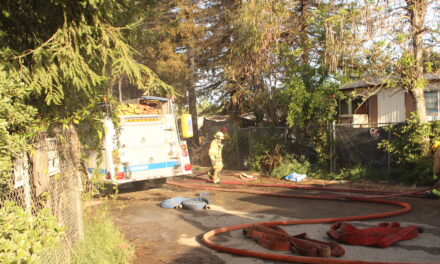 Trailer Park Fire in Winton, Families Displaced on Easter Sunday
