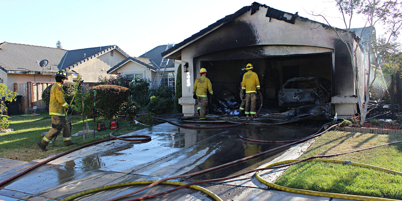 Two homes catch fire in Atwater neighborhood