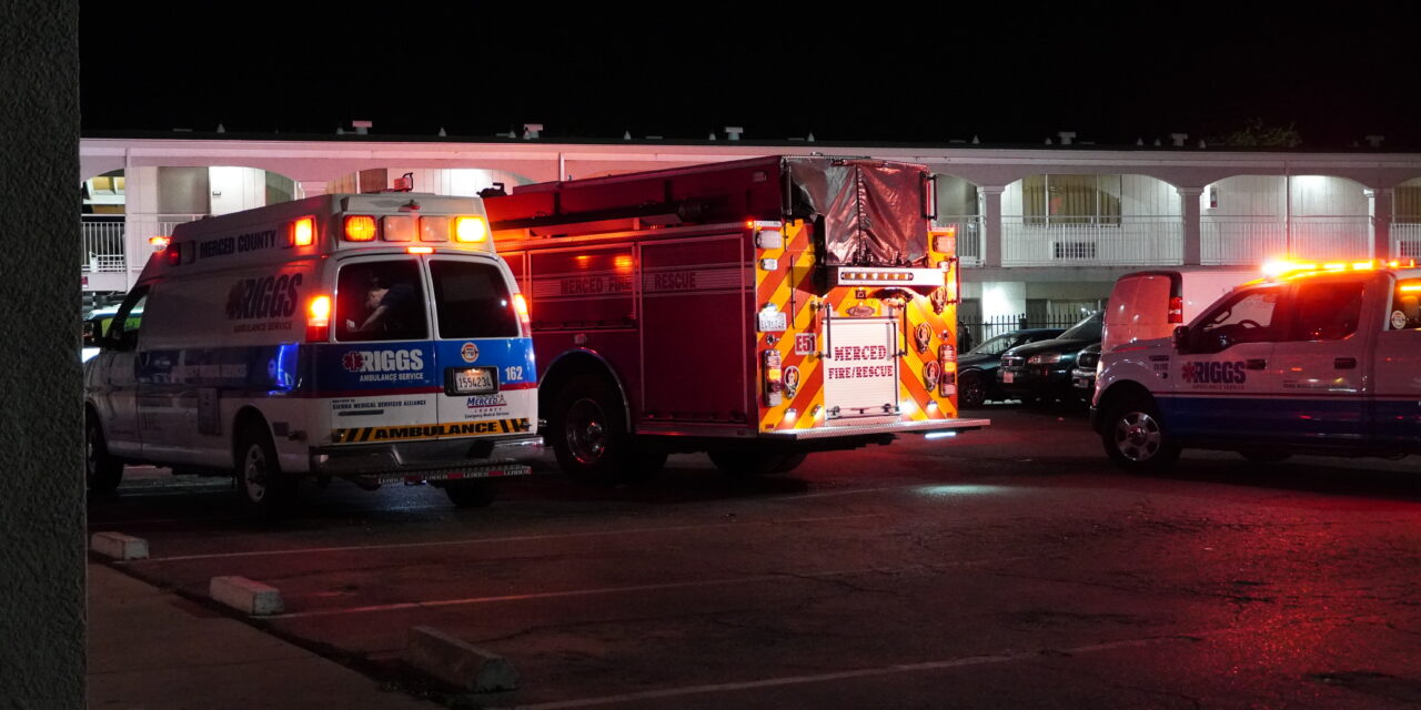 Robbery, shooting at Studio 6 motel in Merced, man injured