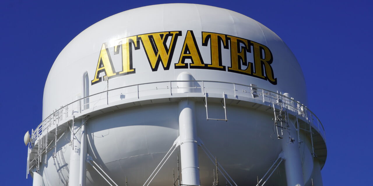 Atwater’s Water Tower project complete, not to be repainted anytime soon