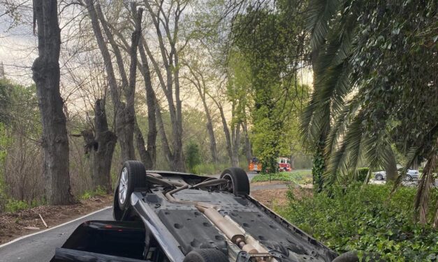 Vehicle rollover in Merced, suspect arrested for DUI