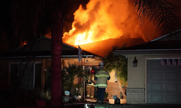 Atwater house catches fire