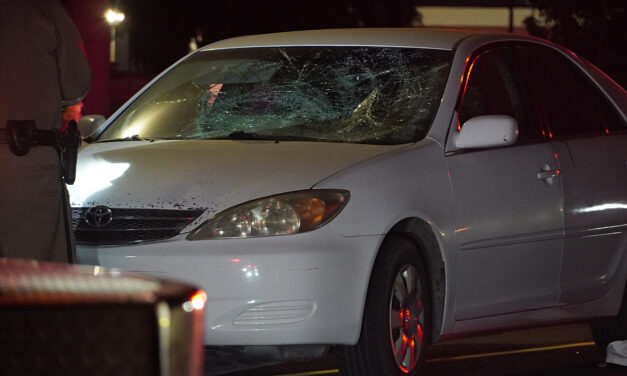 Man struck by vehicle, sustains major injuries