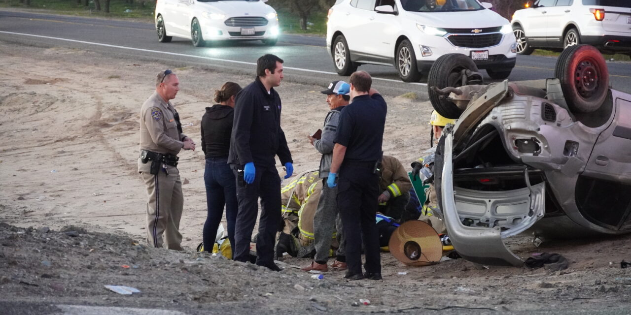 Three people injured after crash on Santa Fe