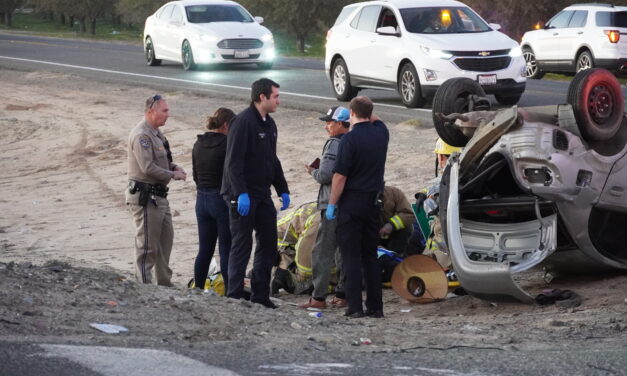 Three people injured after crash on Santa Fe