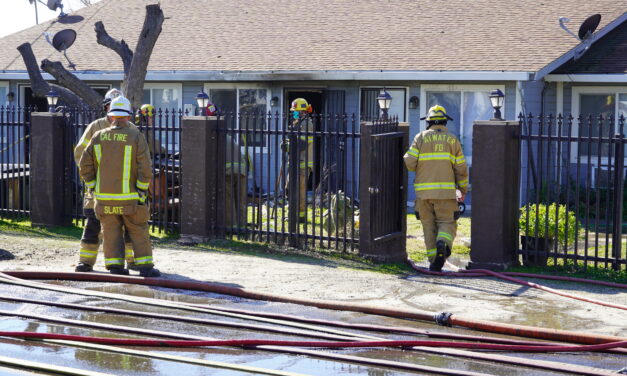 Fire destroys apartment units in Winton