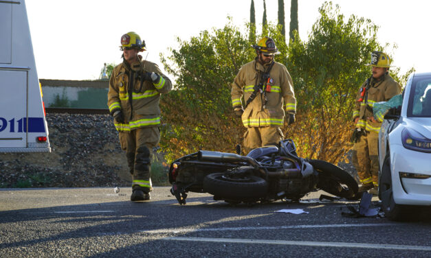 Winton man injured after motorcycle collision