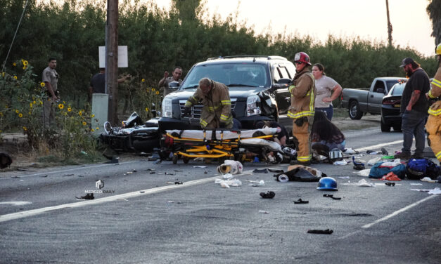 Three people injured after motorcycle collision in Winton