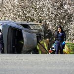 Four juveniles injured after vehicle rollover